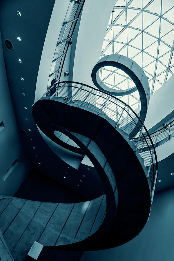 Whimsical Dali Spiral Staircase Photograph