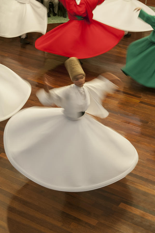 Turkey Photograph - Whirling Dervishes by Ayhan Altun
