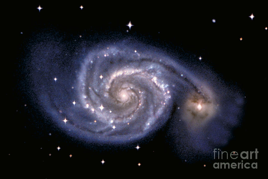 Whirlpool Galaxy Photograph by John Chumack