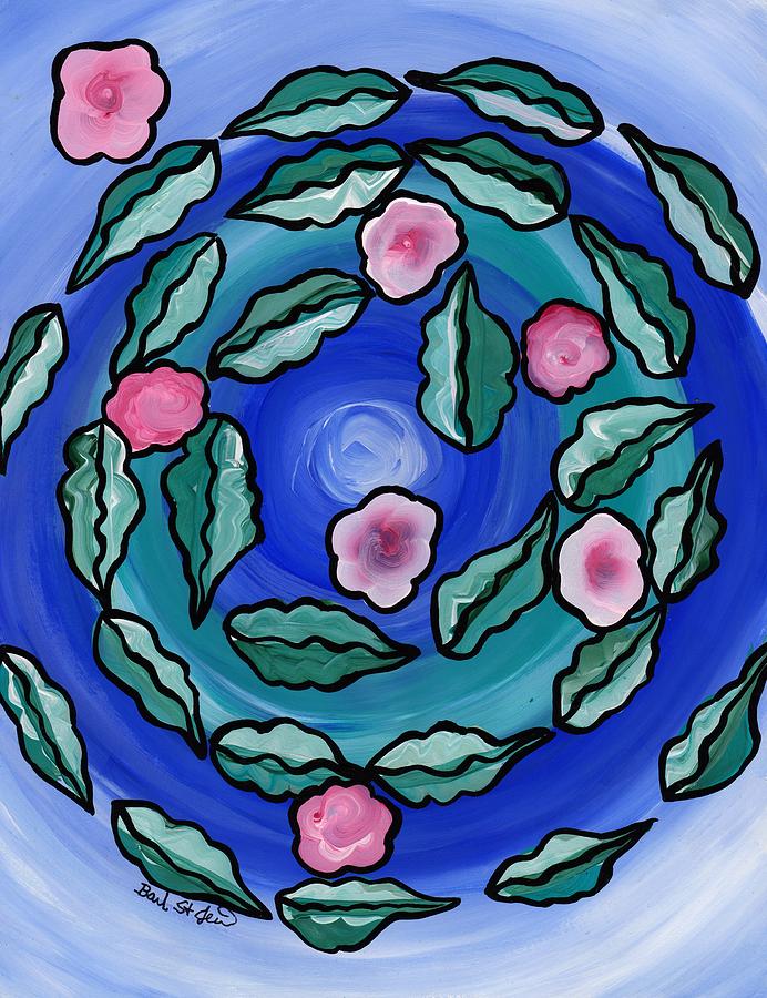 Whirlpool Impressions Painting by Barbara St Jean