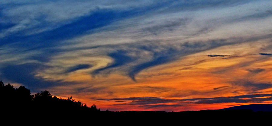 Whirlpool Sunset Photograph by Marianna Mills