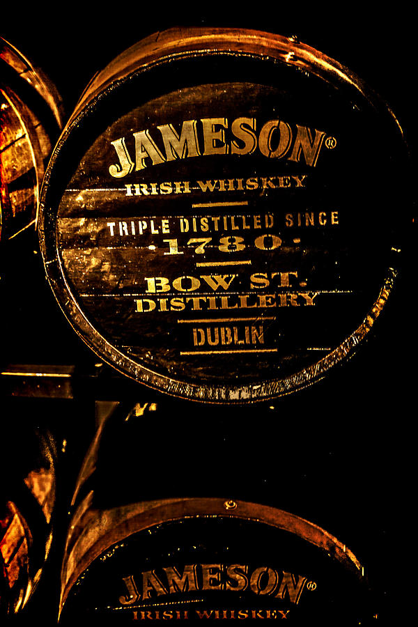 Whiskey Barrels Photograph by Chris Smith