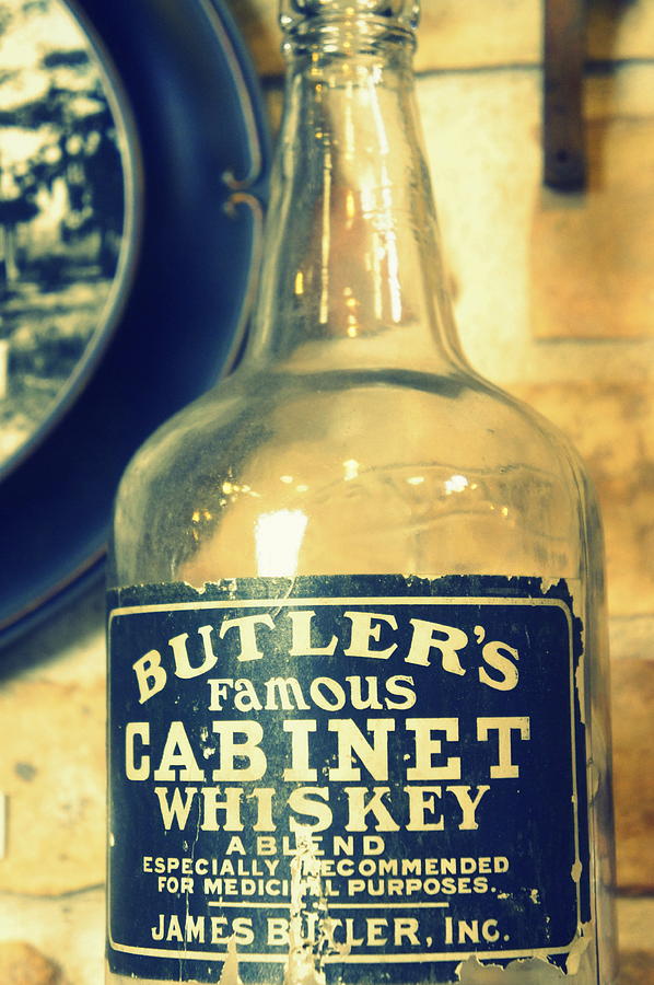 Whiskey Bottle Photograph by Laurie Perry