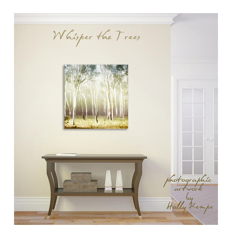 Whisper the Trees Wall Art Photograph by Holly Kempe