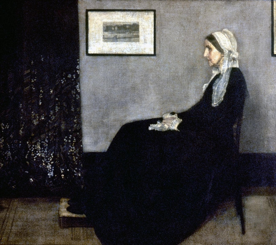 Whistler Mother, 1871 Painting by Granger - Pixels