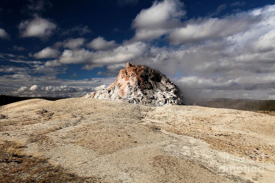 Whit Dome Geyser Cone Photograph by Adam Jewell