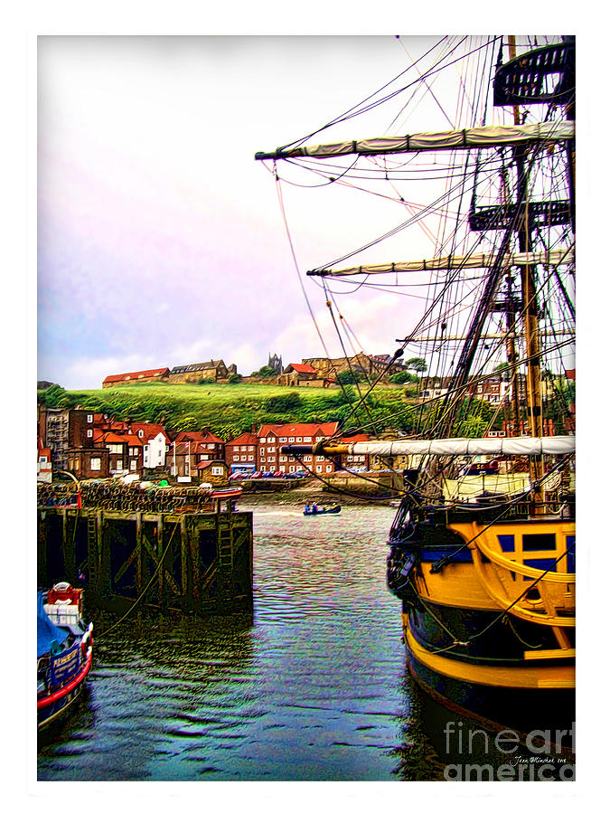 Whitby Harbor North Yorkshire Photograph