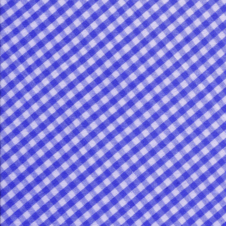 White And Blue Checkered Design Fabric Background Photograph By