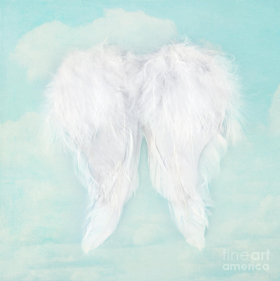 An Angel Wing From The Sky Background, How To Make A Picture With