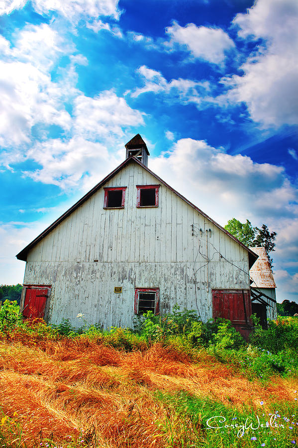 White Barn Photograph by Corey Wexler - Fine Art America