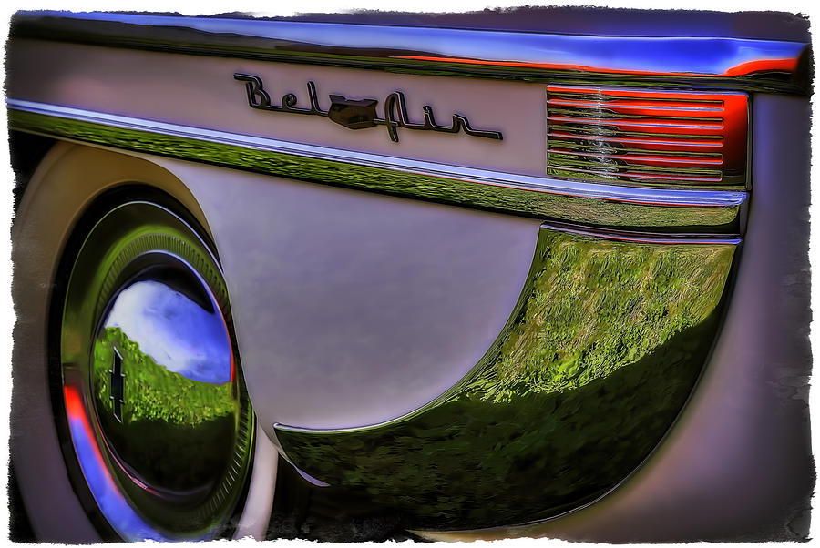 White Bel Air Photograph by Jerry Golab