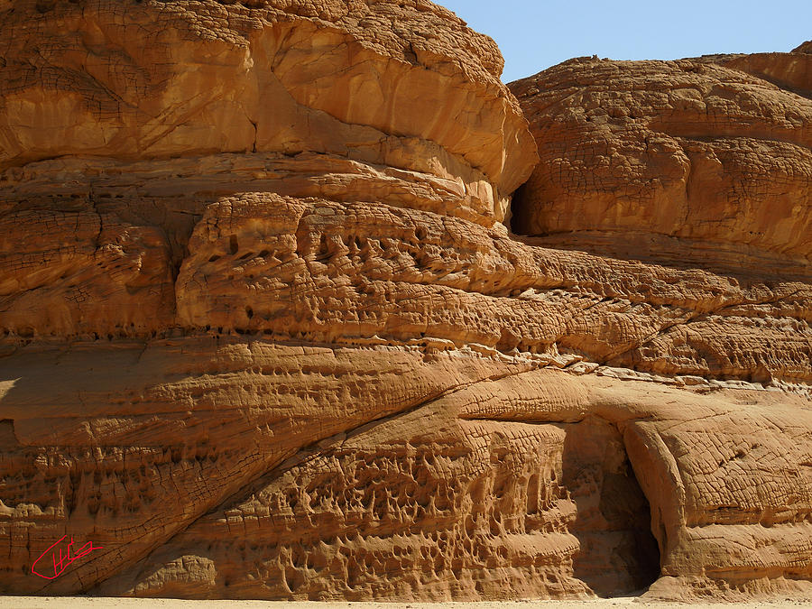 White Canyon Desert Sinai Egypt  Photograph by Colette V Hera Guggenheim