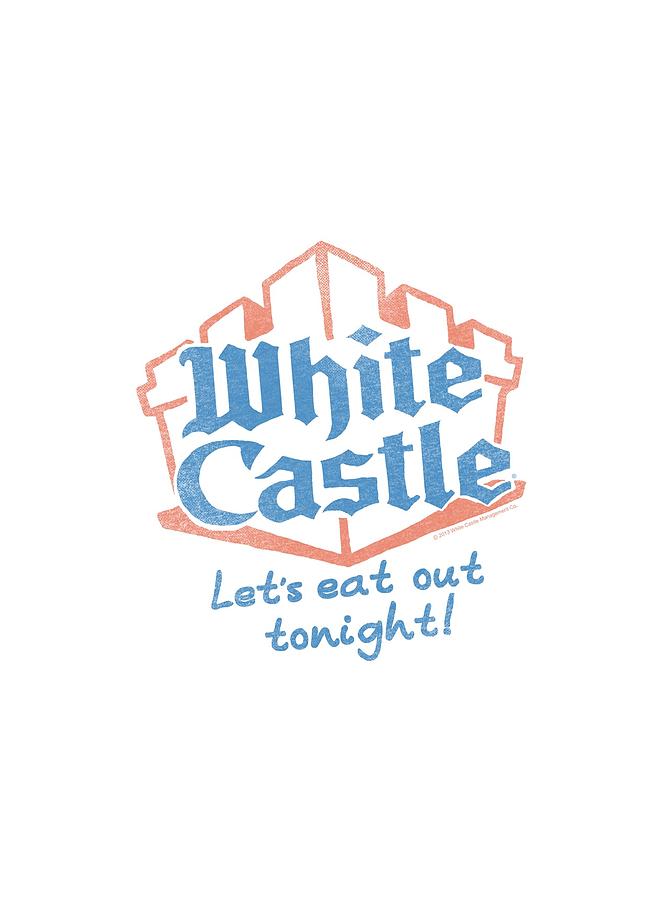 White Castle Digital Art - White Castle - Lets Eat by Brand A