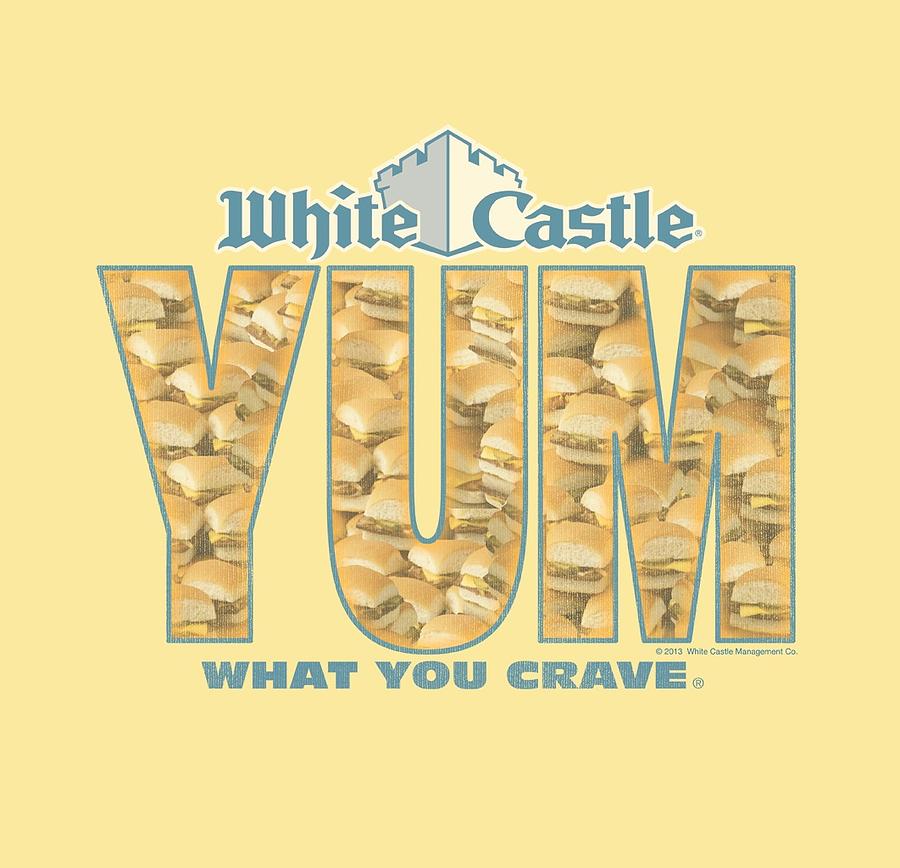 White Castle Digital Art - White Castle - Yum by Brand A