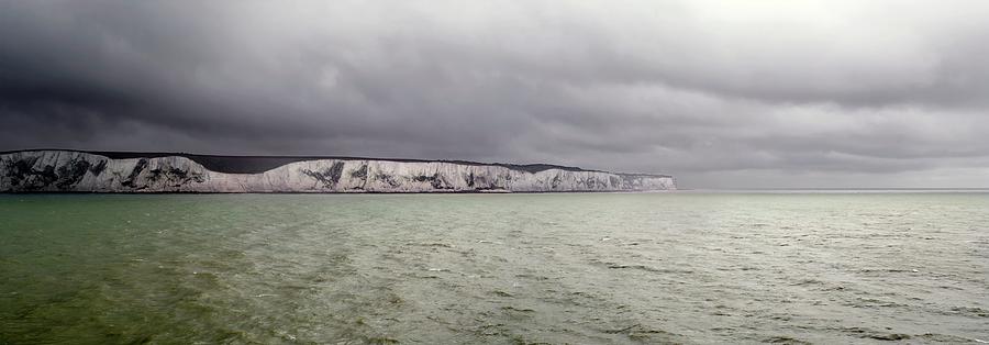 Landscape Photograph - White Cliffs Of Dover by Daniel Sambraus/science Photo Library