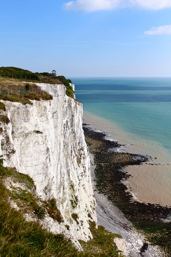 White Cliffs of Dover Photograph by Vicki Stephens | Fine Art America