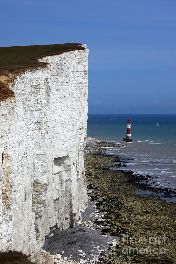 White cliffs of England Photograph by James Brunker