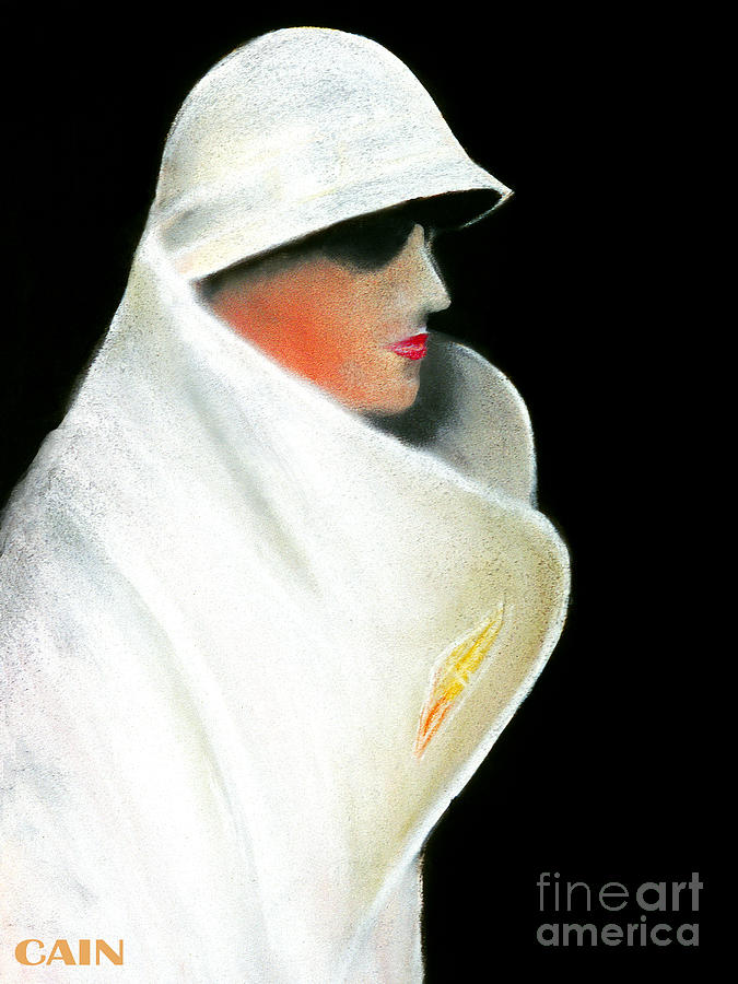 White Coat And Hat Painting by William Cain