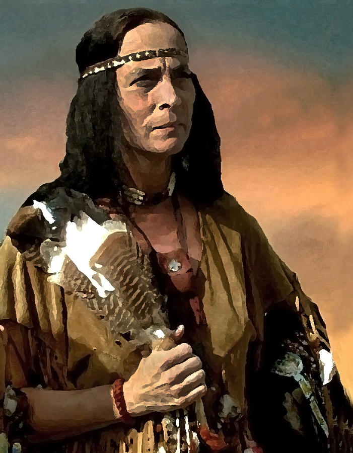 Apache Photograph - White Fawn Apache Indian Woman by Bill Marder