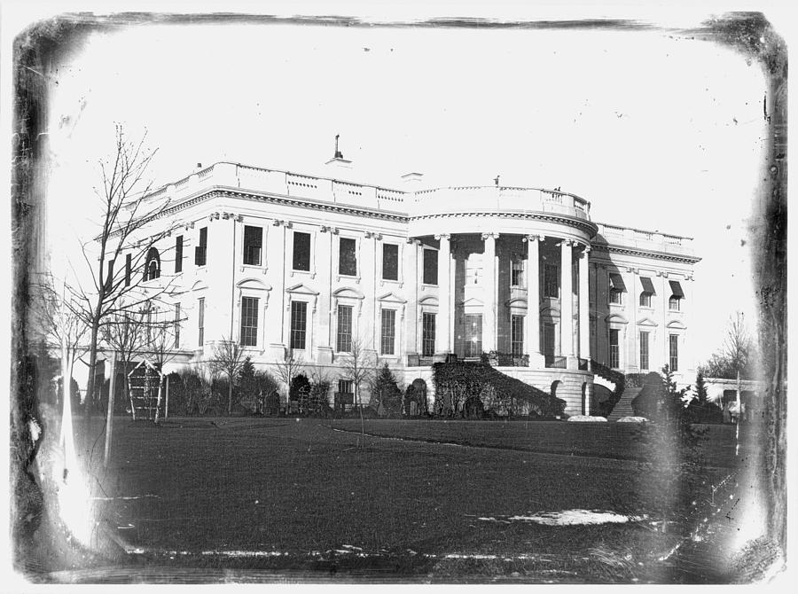 WHITE HOUSE, c1846 Photograph by Granger