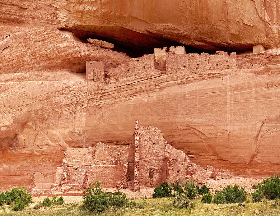 Prehistoric Photograph - White House Ruins Canyon de Chelly by Bob and Nadine Johnston