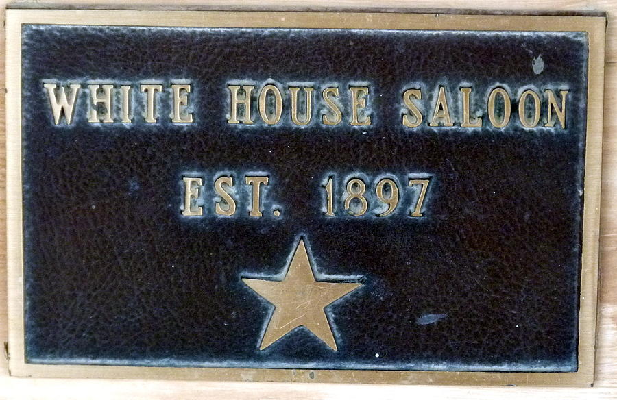 White House Saloon Photograph by Jeff Lowe