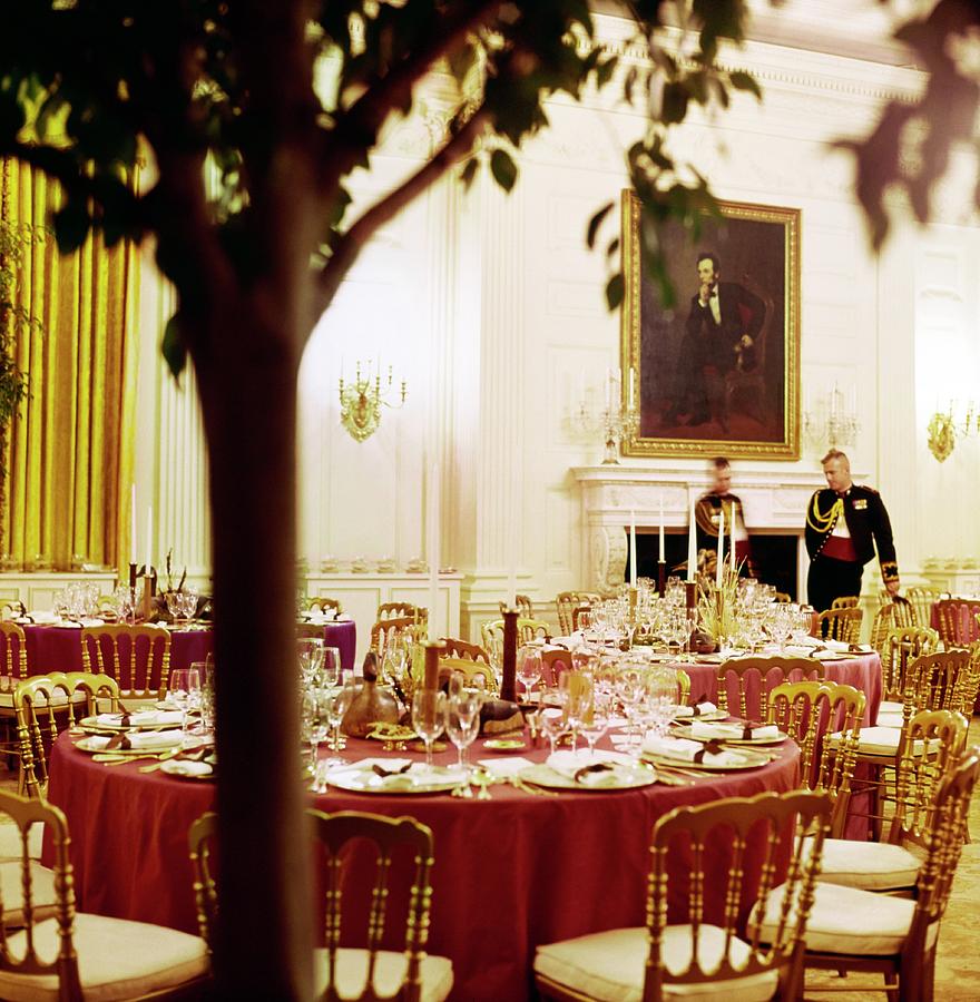 White House State Dining Room Photograph by Horst P. Horst