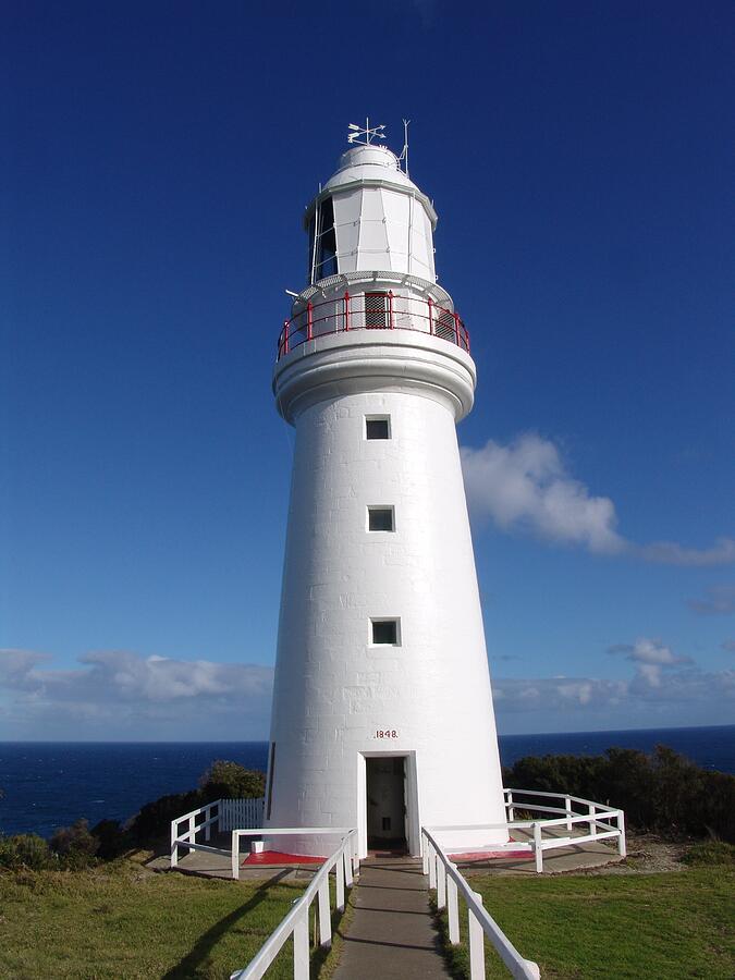 White Lighthouse - Great Ocean Road, Australia Photograph