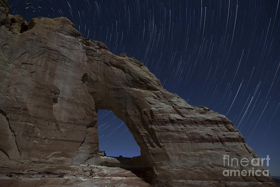 White Mesa Arch Photograph by Keith Kapple