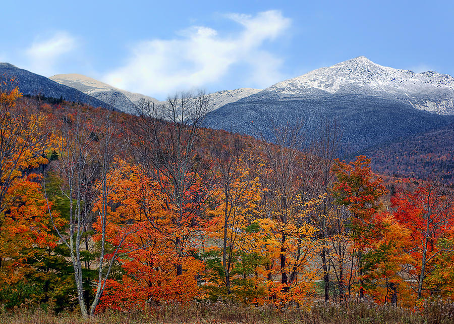 White Mountains - Autumn to Winter Photograph by Nikolyn McDonald