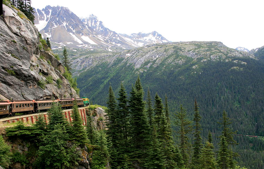 White Pass Scenic Railway Photograph by Betty-Anne McDonald