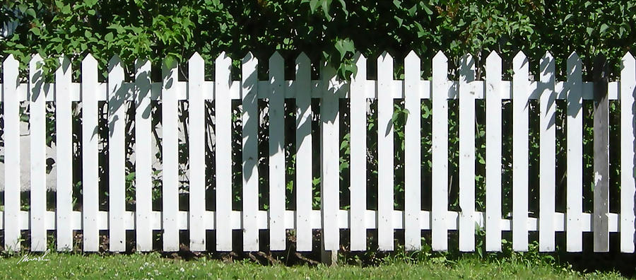 White Picket Fence 6 Photograph by The Art of Marsha Charlebois