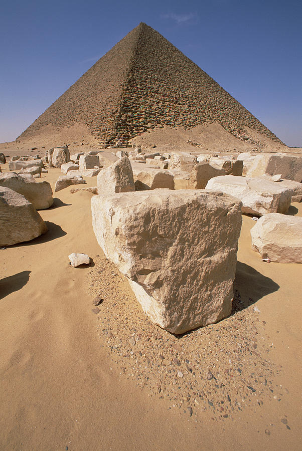 White Pyramid Of King Snefru Photograph by Gerry Ellis