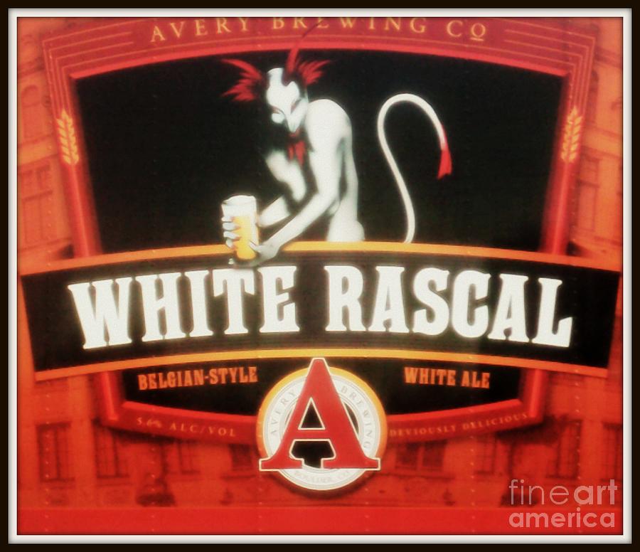 White Rascal Photograph by Kelly Awad