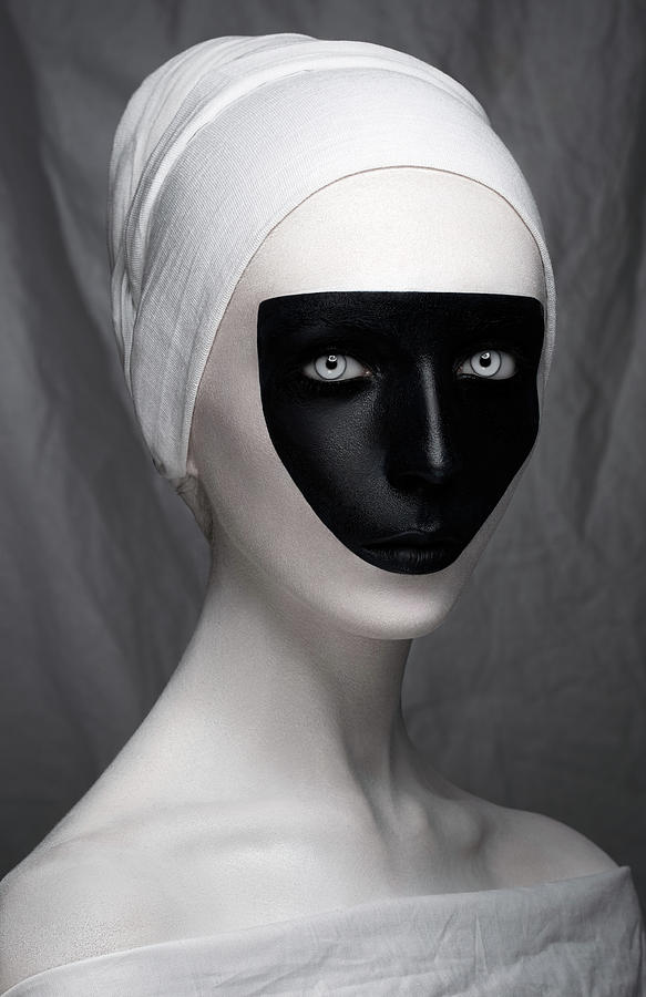 Portrait Photograph - White Renaissance by Alex Malikov