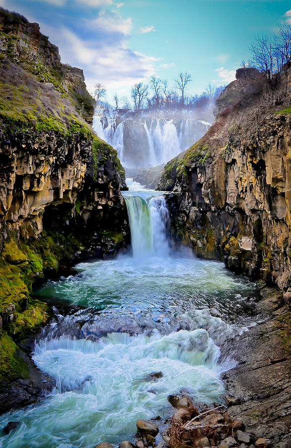White River Falls In Oregon Photograph by Athena Mckinzie