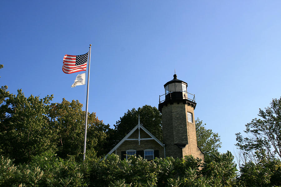 White River Lighthouse Photograph by George Jones