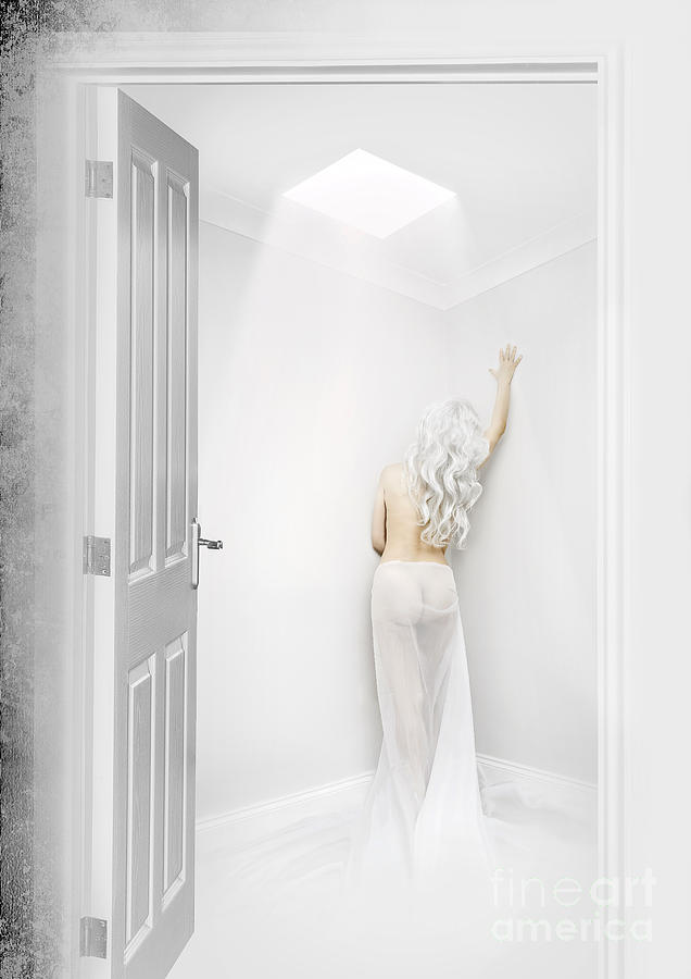 Fantasy Digital Art - White Room by Svetlana Sewell