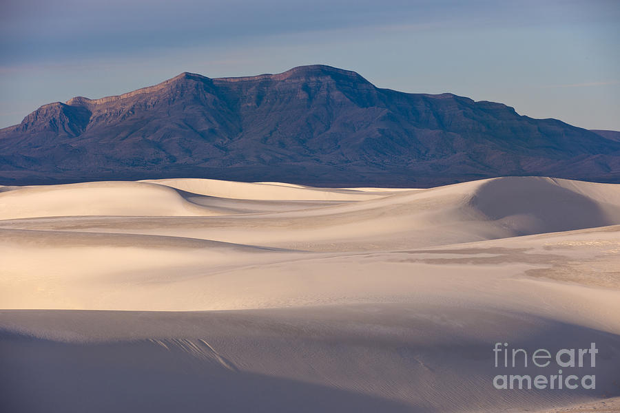 Nature Photograph - White Sands Dawn by Sandra Bronstein