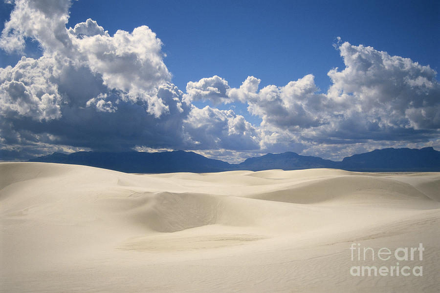 White Sands National Monument Photograph - White Sands National Monument by Mark Newman
