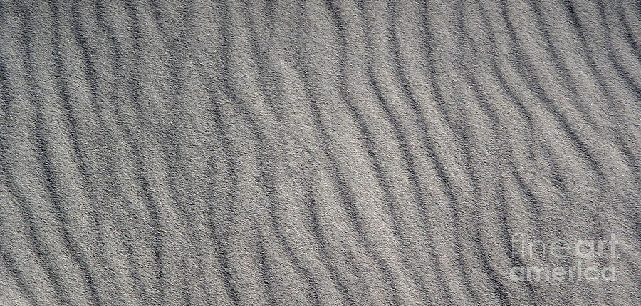 Desert Photograph - White Sands New Mexico Abstraction by Gregory Dyer