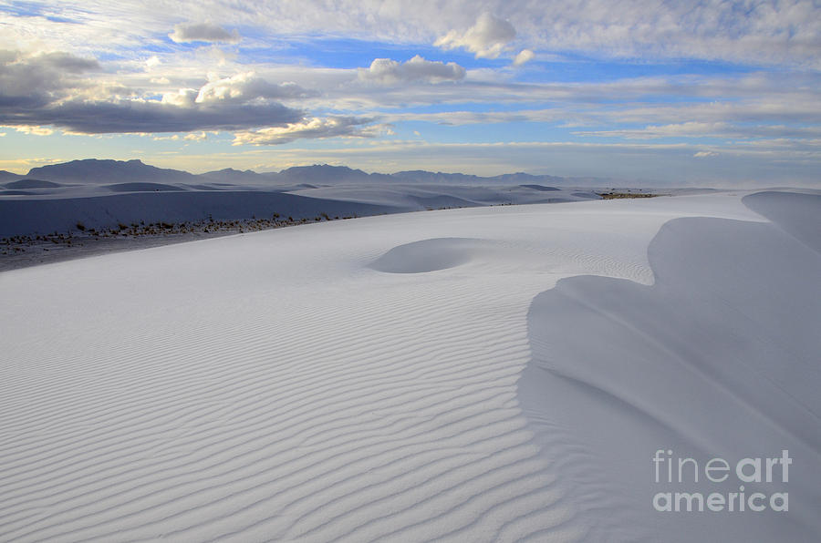 White Sands New Mexico Photograph by Bob Christopher