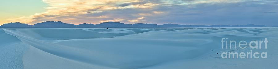 White Sands Panorama Photograph by Adam Jewell