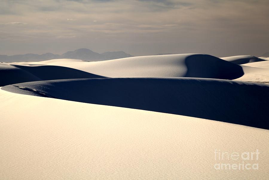 White Sands Silhouettes Photograph by Adam Jewell