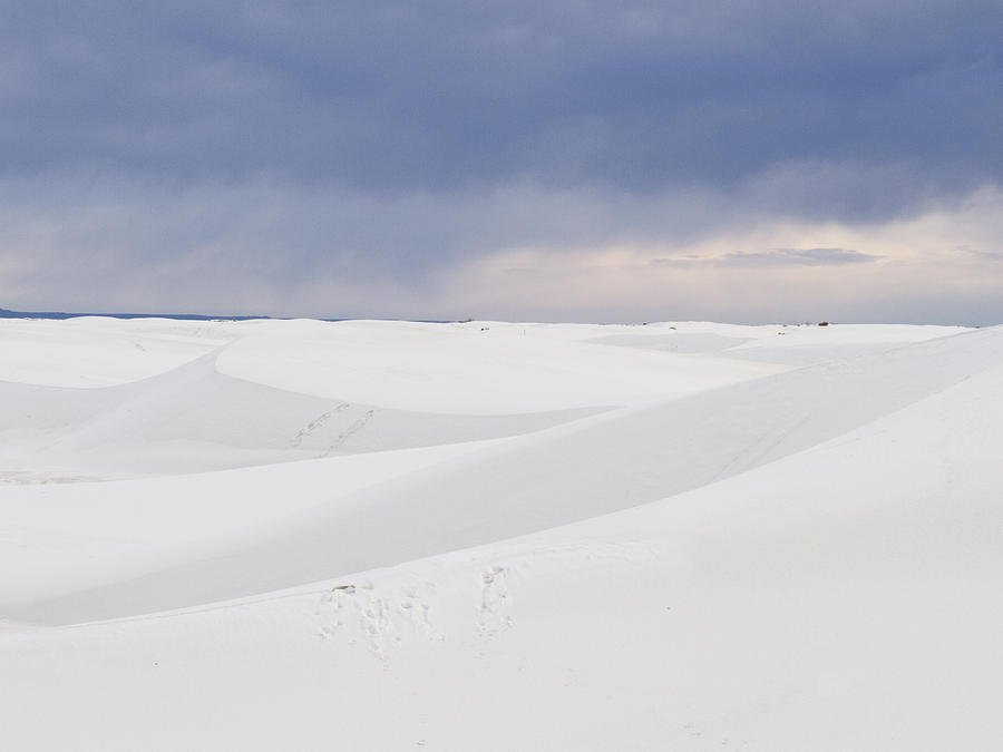 White Sands Sunset Photograph by Jean Noren