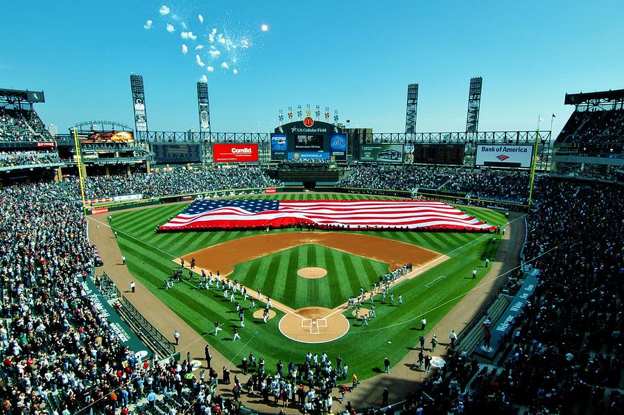 White Sox Opening Day Photograph by Benjamin Yeager