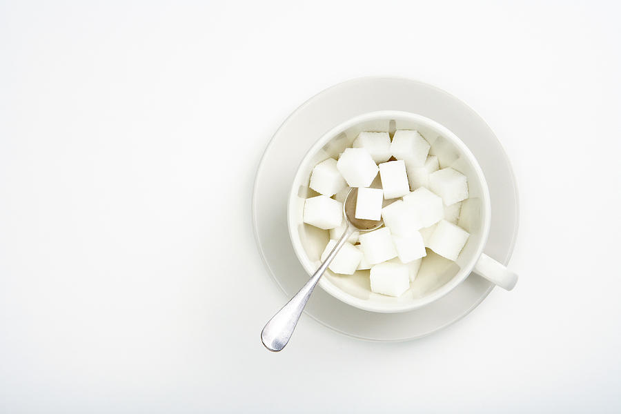 White Sugar Cubes Photograph by Daniel Sambraus, Thomas Luddington/science Photo Library