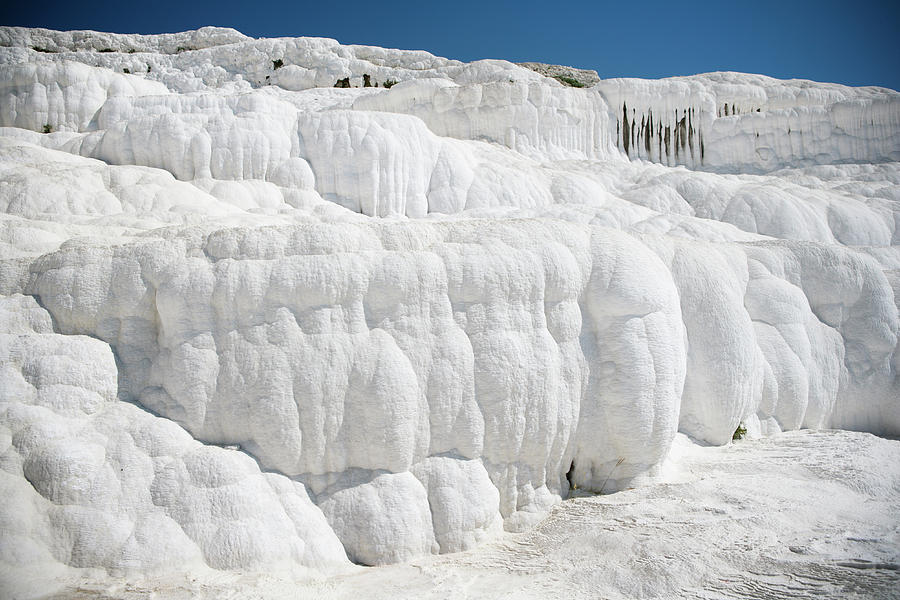 Scenic Photograph - White Travertine Terraces by Tim Gerard Barker Scenic Photograph - White Travertine Terraces by Tim Gerard Barker