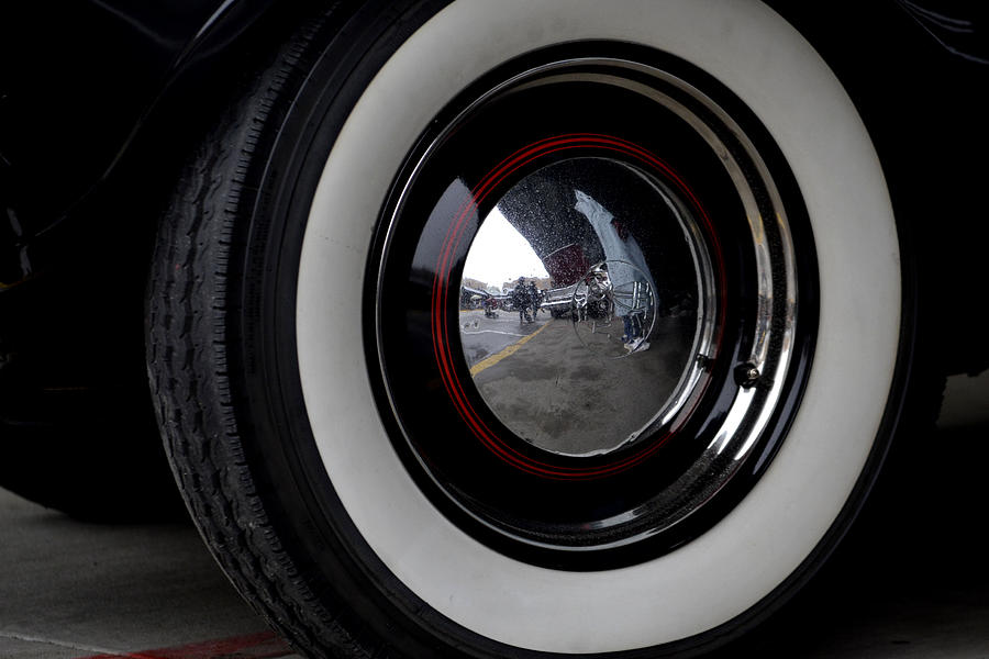 Whitewall Tires Photograph by Nadalyn Larsen