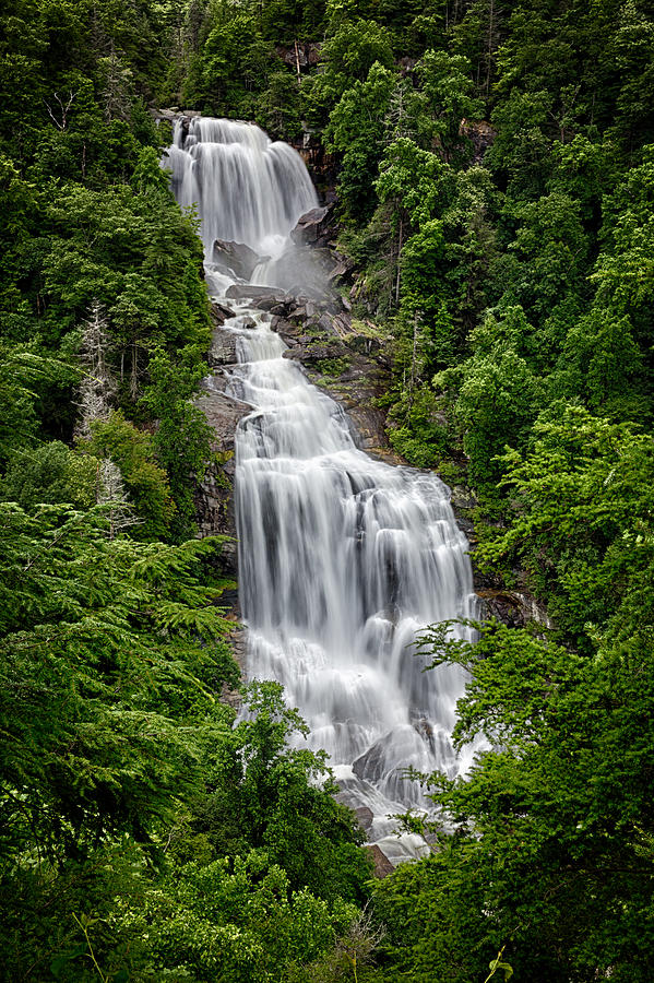 White Water Falls Photograph by John Haldane